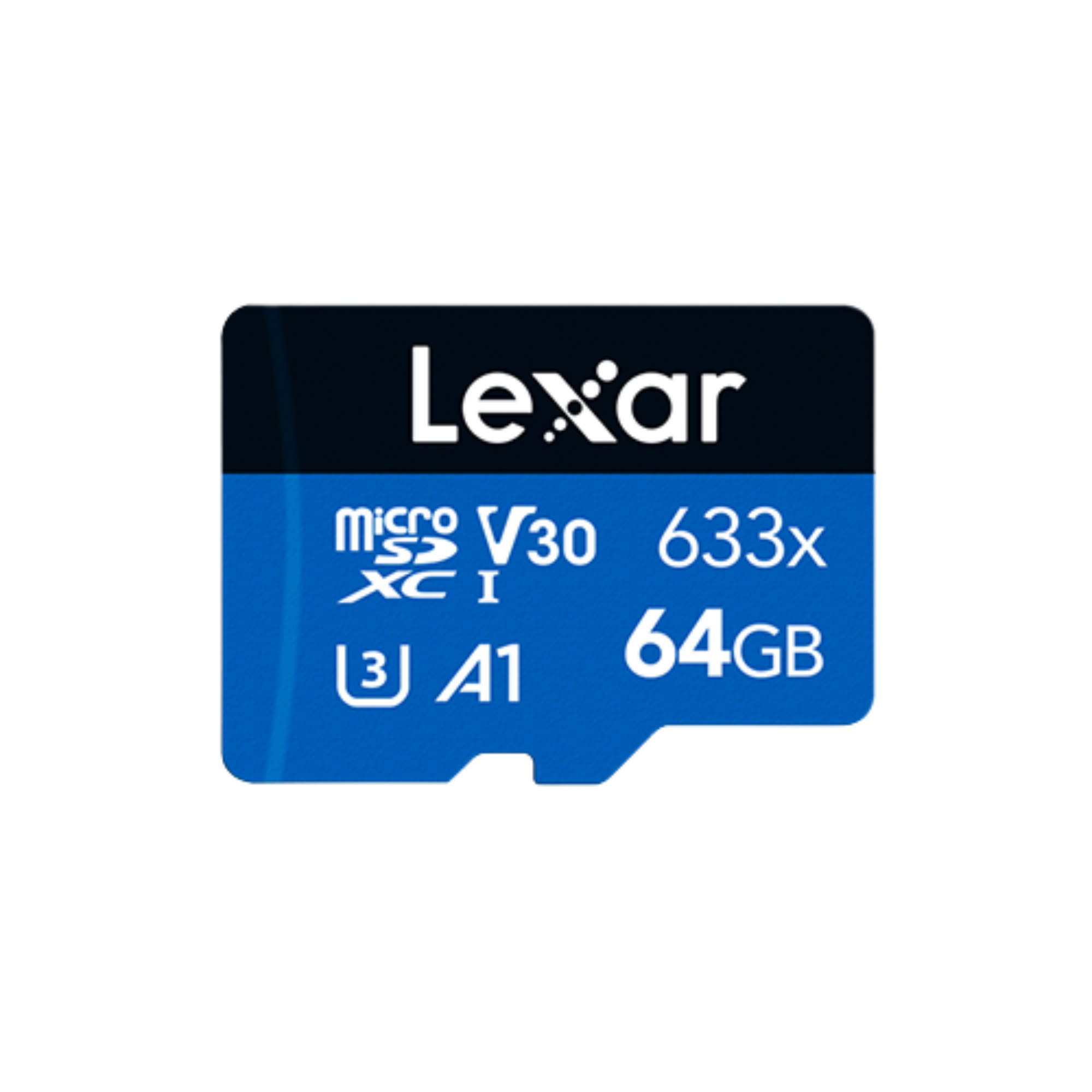 Memoria microSDXC Lexar 64GB 633x UHS-I Blue Series