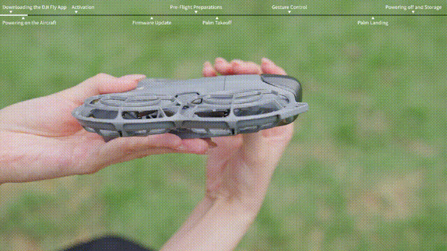 Preparación de aeronave DJI Lito