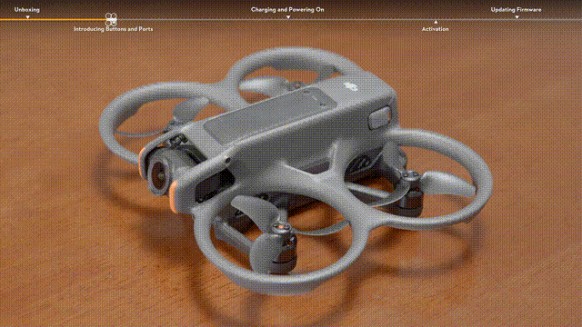 Preparación de aeronave DJI Lito