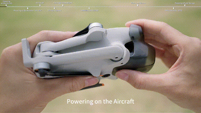 Preparación de aeronave DJI Lito